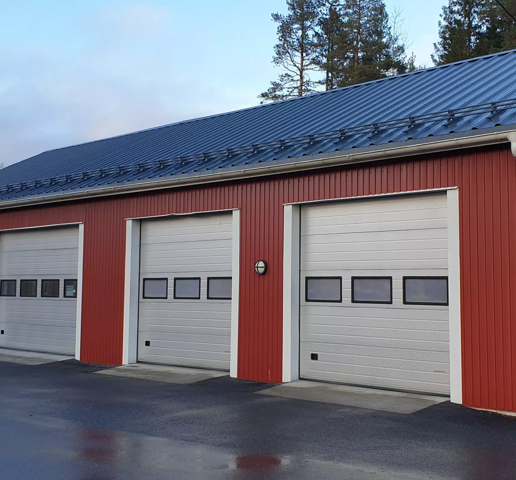 Fasaden til bilverkstedet Bujordet Mekk