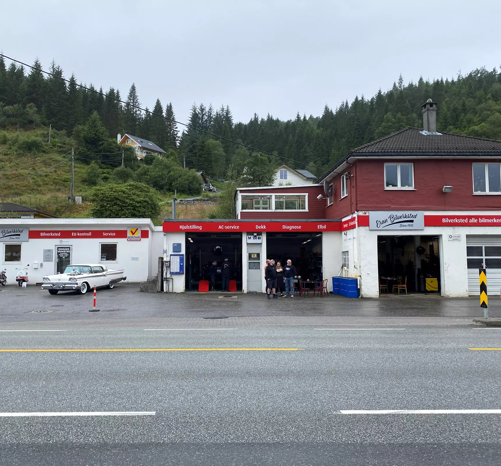 Bygningen til Eran Bilverksted