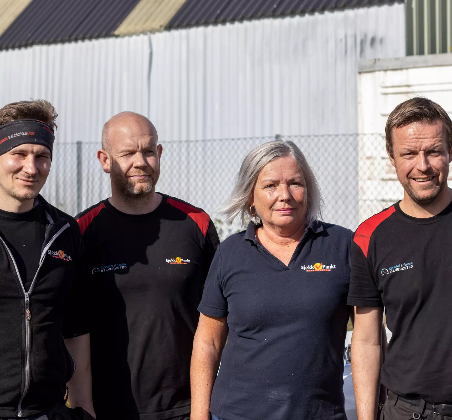 Ansatte hos Kvernstad Bilverksted AS