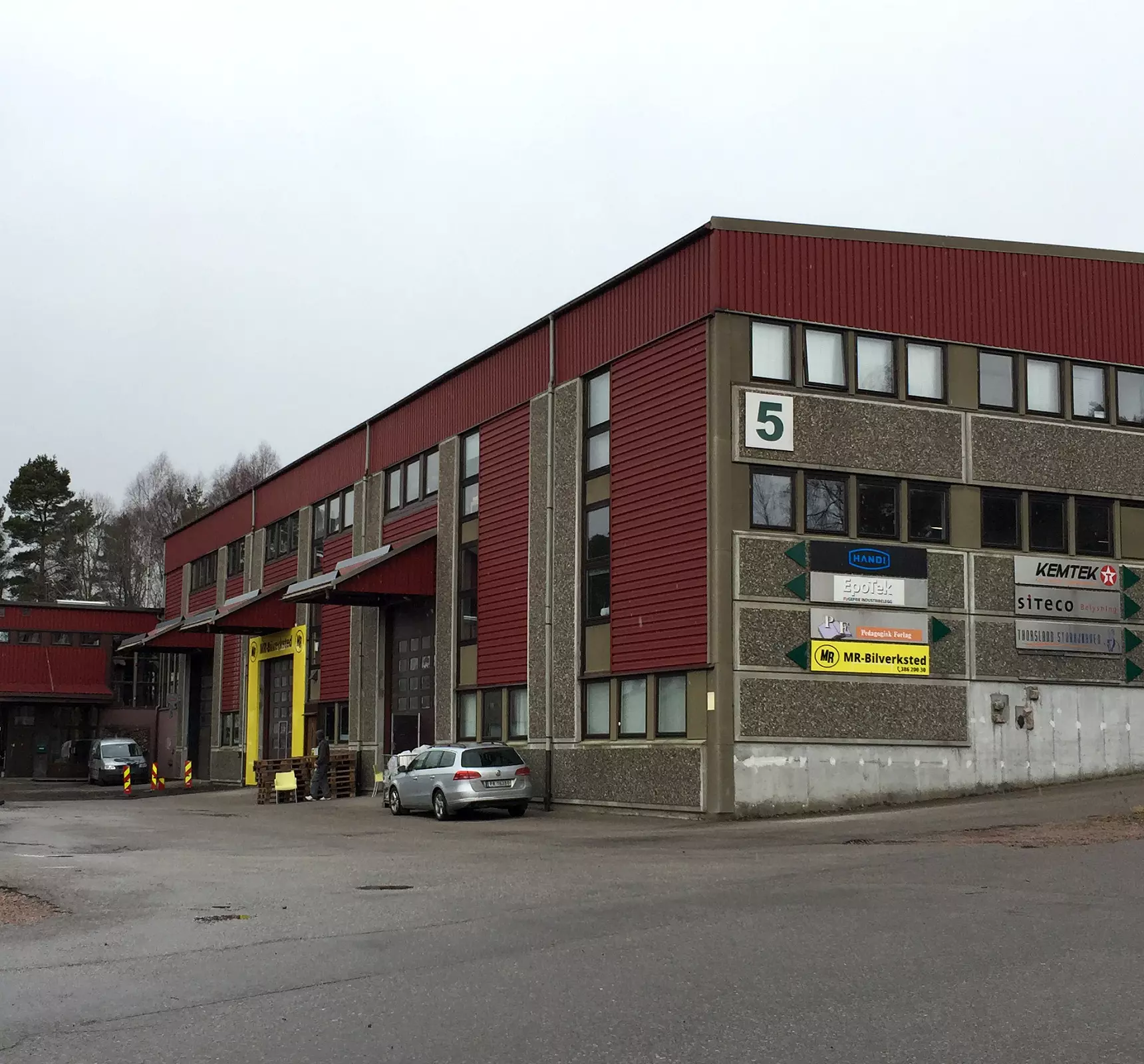 Bygningen til MR-Bilverksted