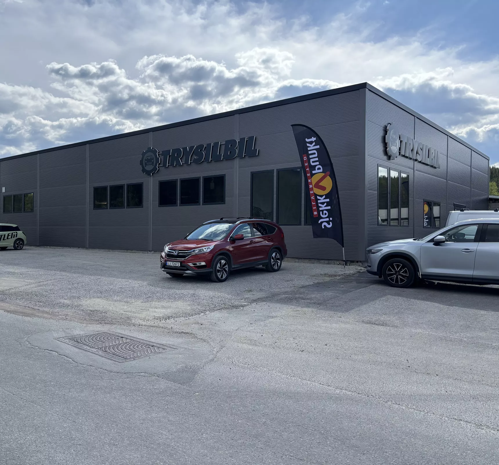 Trysil bil, fasaden på ditt lokale bilverksted i Trysil
